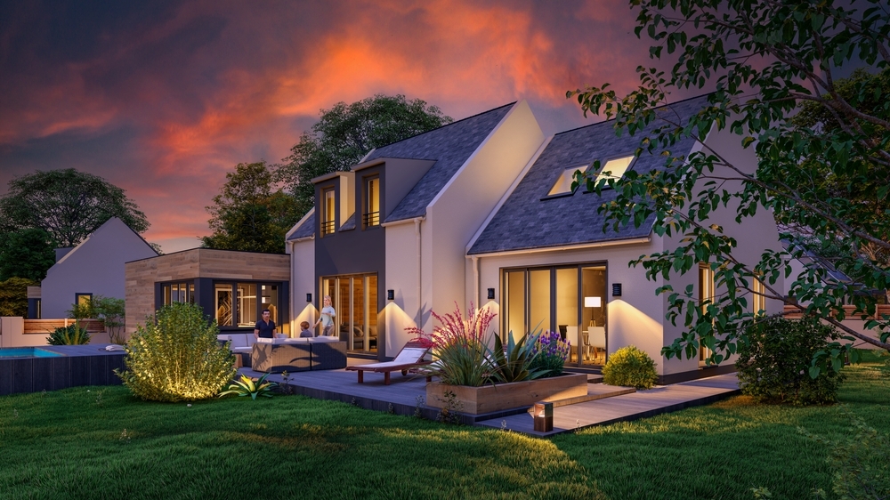 Les fenêtres de toit font partie intégrante de l'architecture de la maison