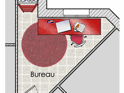 Plan habillé Zoom - maison - Une maison en Provence
