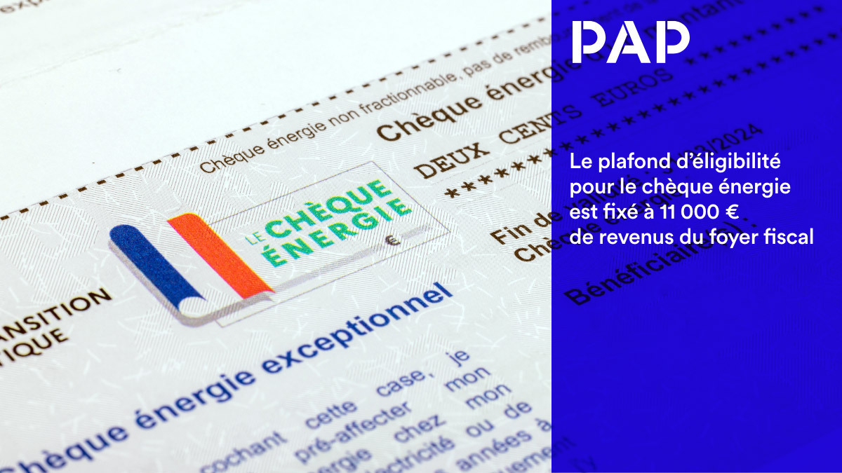 Indiquez votre numéro client au dos du chèque et joignez une copie de facture et l’attestation.