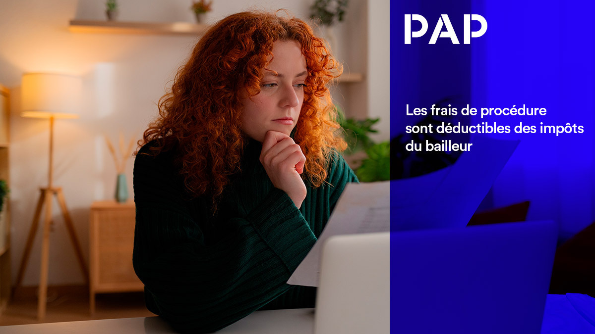 Au régime réel, les frais liés à un litige locatif sont déductibles des revenus fonciers.