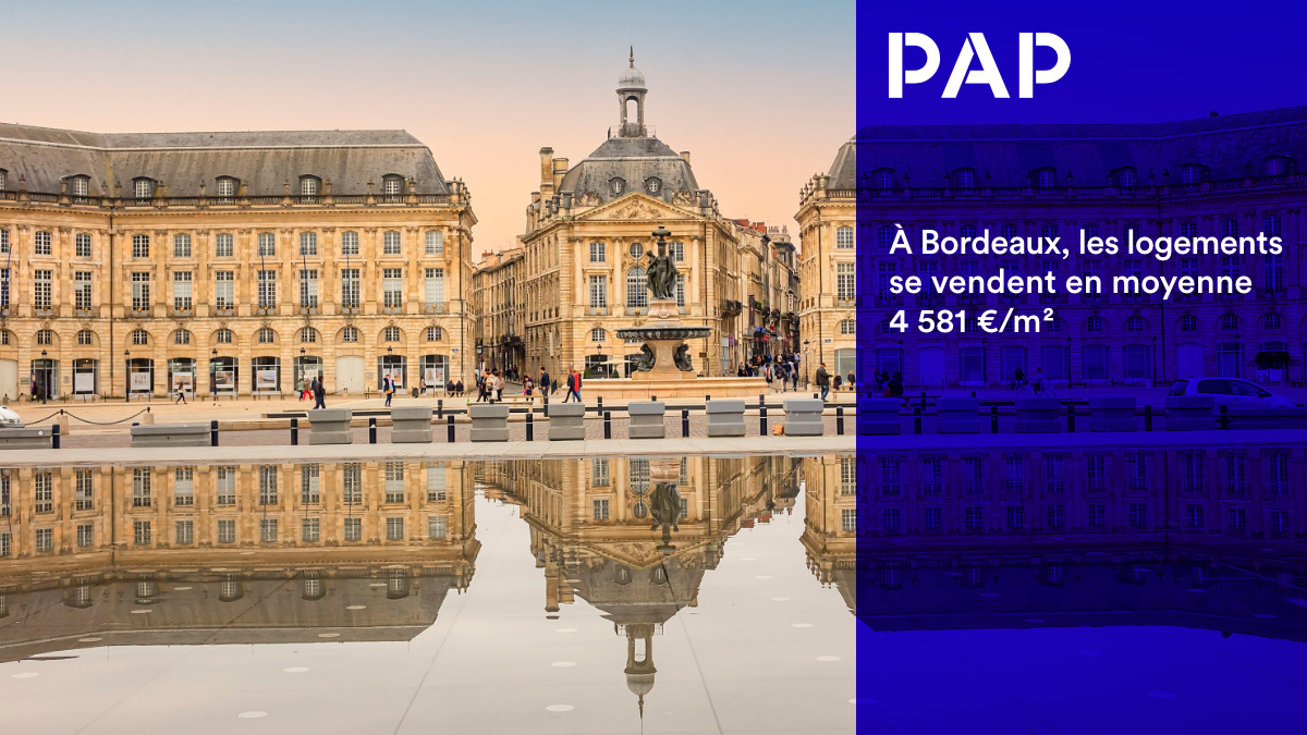 Bordeaux reste l'une des villes les plus chères de la région Nouvelle-Aquitaine.