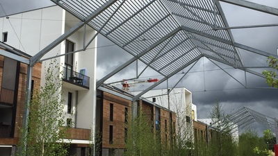 Un jour, un EcoQuartier. Aujourd'hui : l'EcoQuartier des Docks de Ris, à Ris-Orangis (91) © Ministère du Logement et de l'Habitat durable