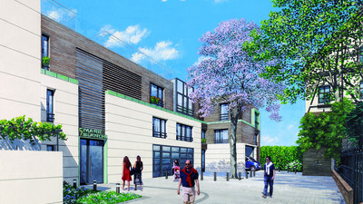Paris : un programme neuf à ossature bois © ALTAREA COGEDIM