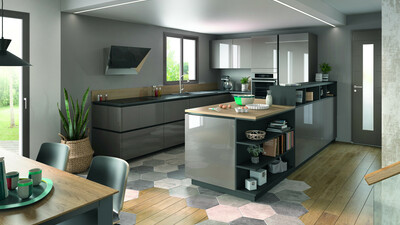 Maison : les cuisines sur le grill © Mobalpa