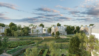 Eco-urbanisme : la Zac de Voisins (78) fusionne avec le bois © DR