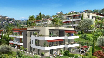 Nice : 75 logements neufs sur la Corniche Bellevue © Groupe Gambetta