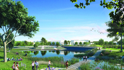 Entre forêt et lien social, le nouvel éco quartier de Melun réinvente la vie citadine © Woodi