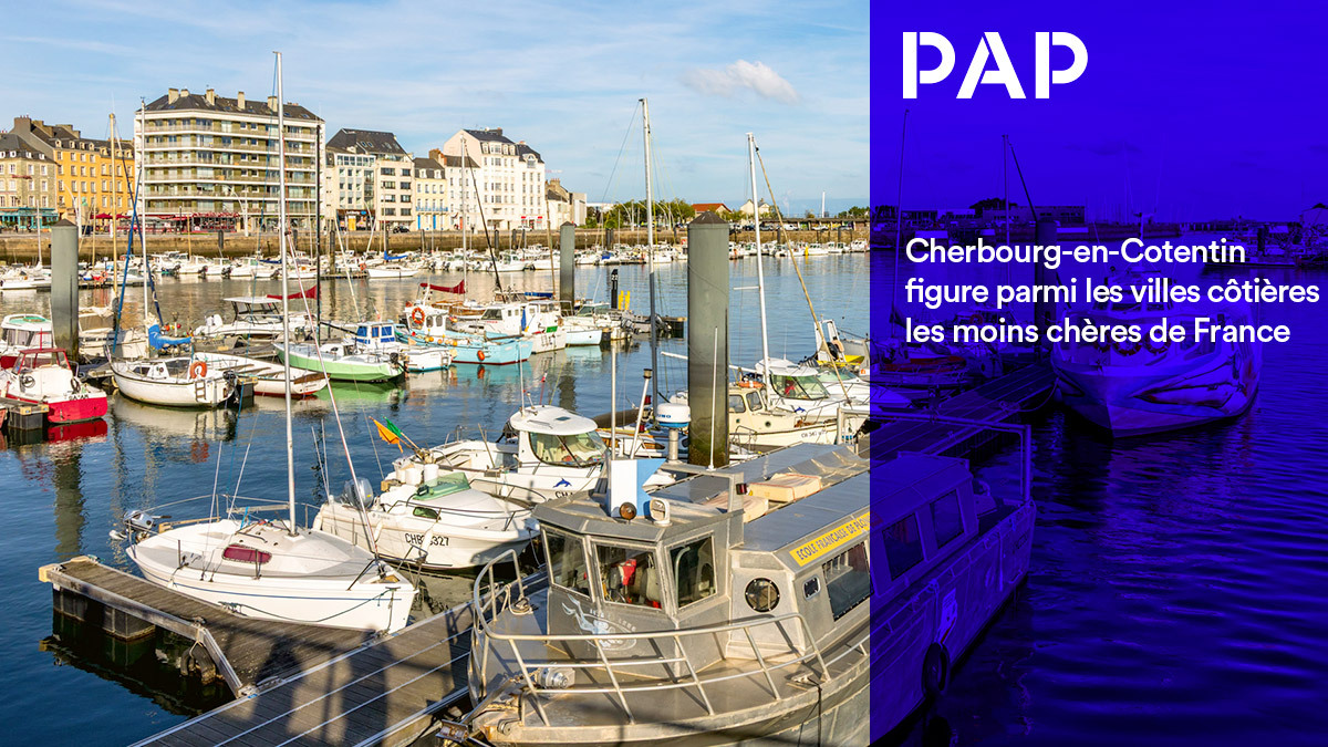 À Cherbourg-en-Cotentin, les prix sont de 2 419 €/m² en moyenne.