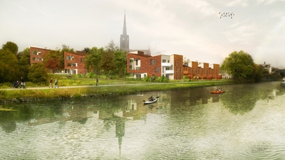 Immobillier neuf : un nouvel écoquartier dans le Nord © Caucheteux-Bello