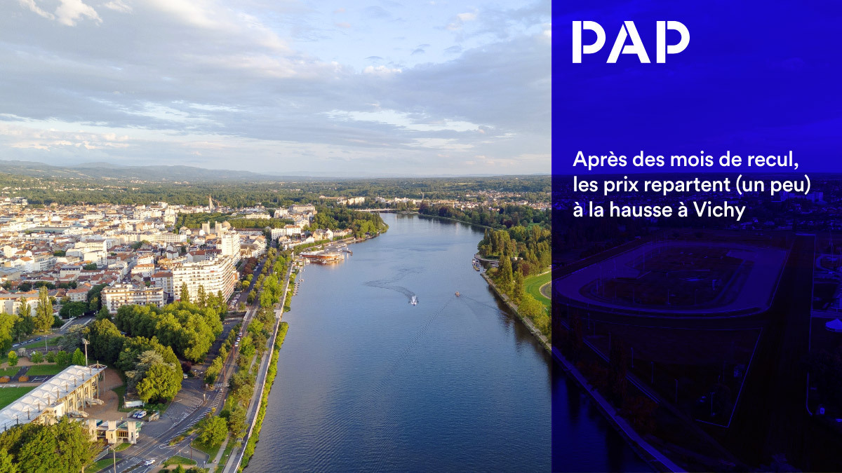 Avec 1.788 €/m², Vichy affiche des prix immobiliers dans la moyenne de sa région.