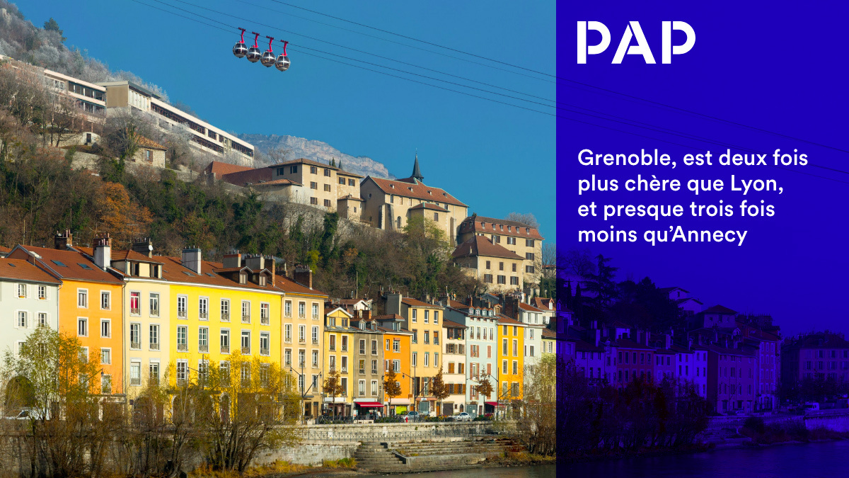À Grenoble, les prix devraient progresser de 1 % à 3 % en 2026.