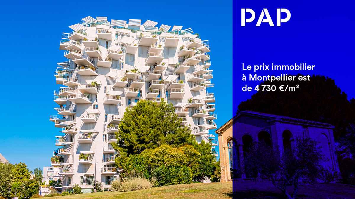 L'Arbre-Blanc, l'immeuble emblématique de Montpellier.