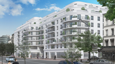 Saint-Ouen : 84 logements neufs aux portes de Paris © DGM &amp; Associés Architecture et Environnement