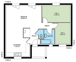 Maison 89 m² à construire Corbigny (58800)