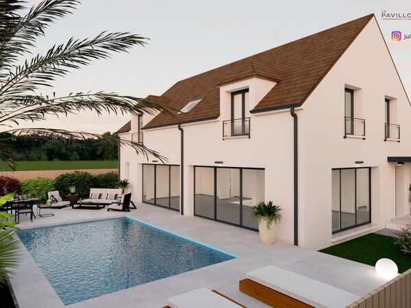 Maison 140&nbsp;m² à construire Maurecourt (78780)