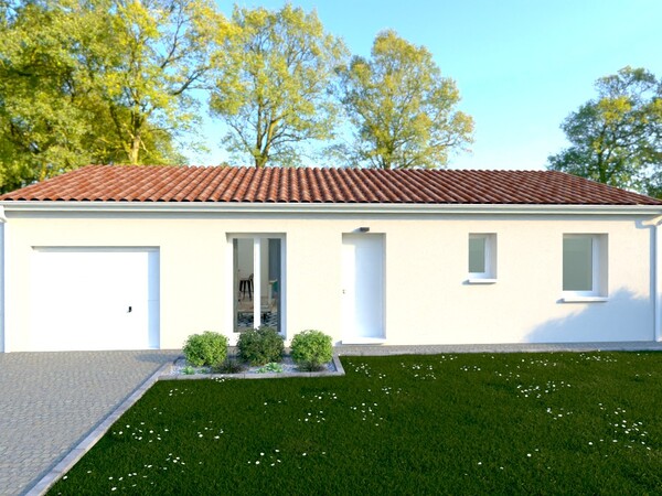 Maison 80&nbsp;m² à construire Lencloître (86140)