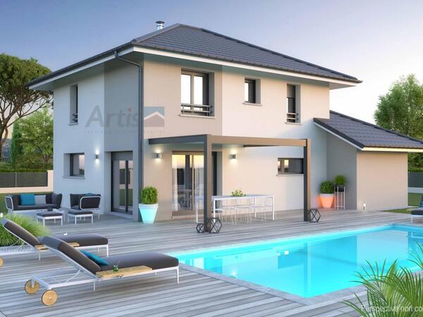 Maison 102&nbsp;m² à construire Saint-Jorioz (74410)