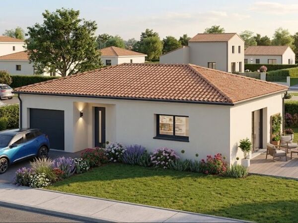 Maison 93&nbsp;m² à construire Celles (17520)