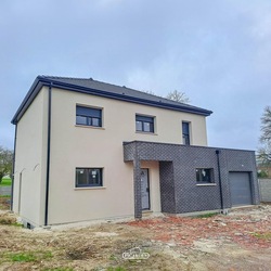 Maison 128,82 m² à construire Rieux (60870)