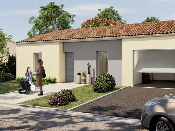 Maison 74&nbsp;m² à construire Bourneau (85200)
