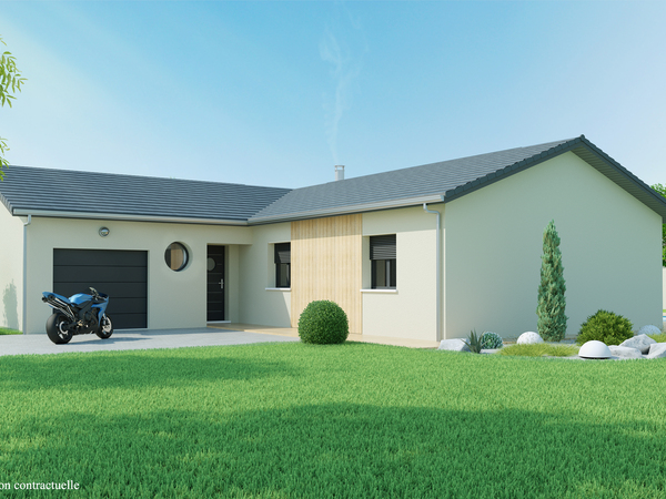 Maison 90&nbsp;m² à construire Garnerans (01140)