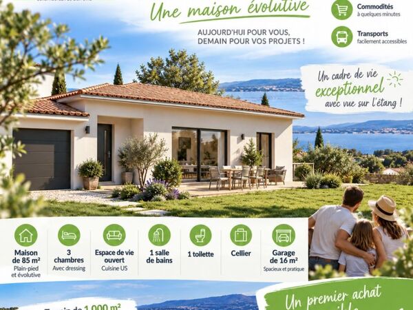 Maison 85&nbsp;m² à construire Istres (13)