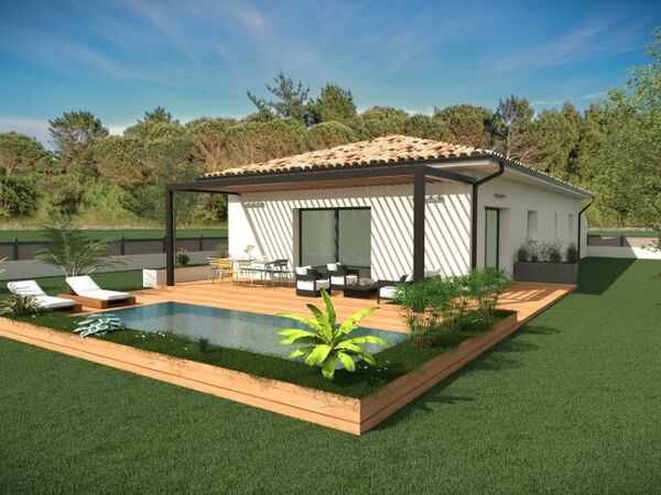 Maison 105&nbsp;m² à construire Pompertuzat (31450)