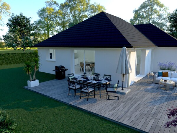 Maison 102&nbsp;m² à construire Bosc-Guérard-Saint-Adrien (76710)