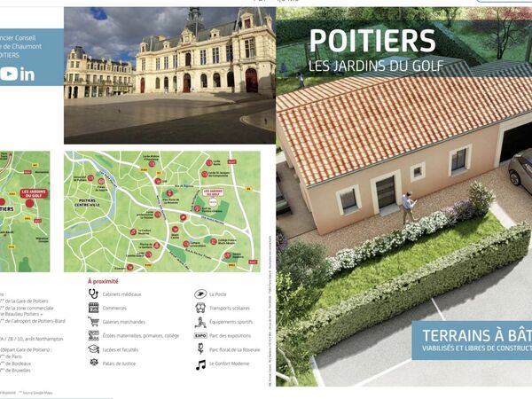 Maison 65&nbsp;m² à construire Poitiers (86000)