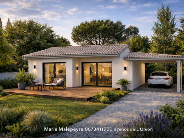 Maison 85&nbsp;m² à construire Bouloc (31620)