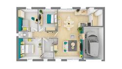 Maison 79 m² à construire Saint-Parize-le-Châtel (58490)