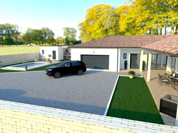 Maison 120&nbsp;m² à construire Bonrepos-sur-Aussonnelle (31470)