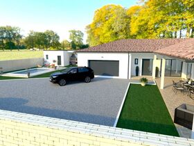 Maison à construire à Bonrepos-sur-Aussonnelle (31470)