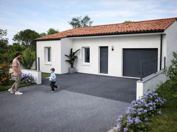Maison 72&nbsp;m² à construire Marigny (79360)