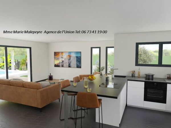 Maison 102&nbsp;m² à construire Verfeil (31590)