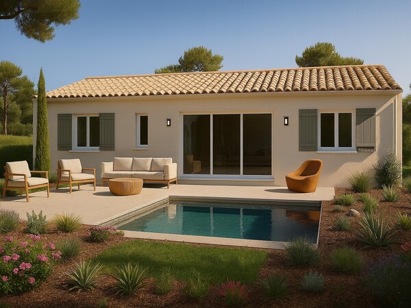 Maison 90&nbsp;m² à construire Asques (33240)