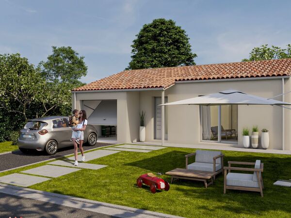 Maison 73&nbsp;m² à construire Secondigny (79130)