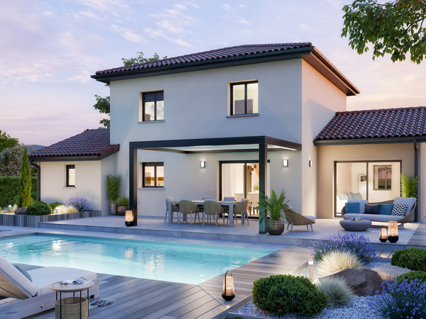 Maison 133&nbsp;m² à construire Émeringes (69840)