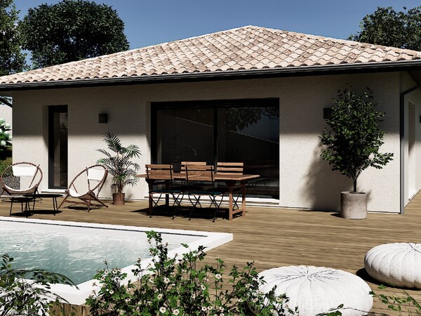 Maison 100&nbsp;m² à construire Lugos (33830)