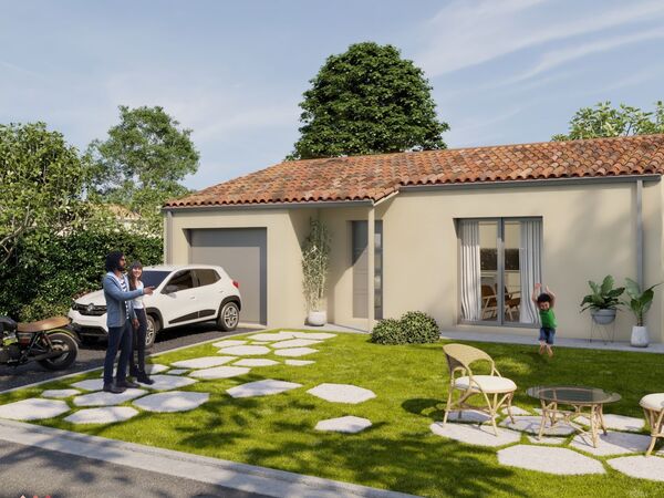 Maison 93&nbsp;m² à construire Vausseroux (79420)