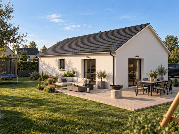 Maison 91&nbsp;m² à construire La Vieux-Rue (76160)