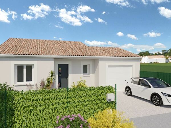 Maison 75&nbsp;m² à construire Saint-Augustin (17570)