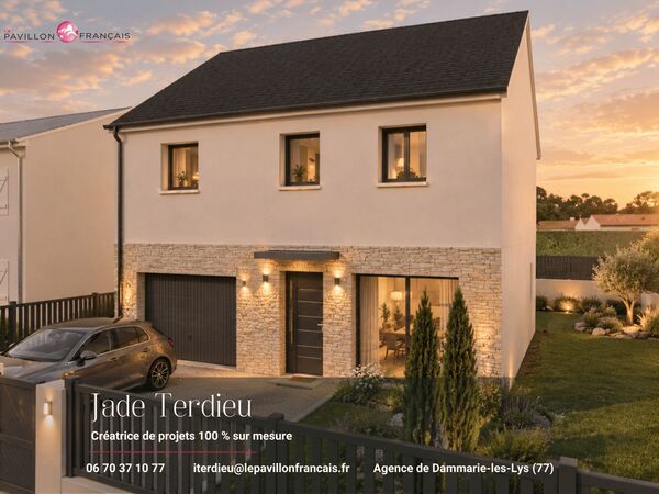 Maison 120&nbsp;m² à construire Vaudoy-en-Brie (77141)