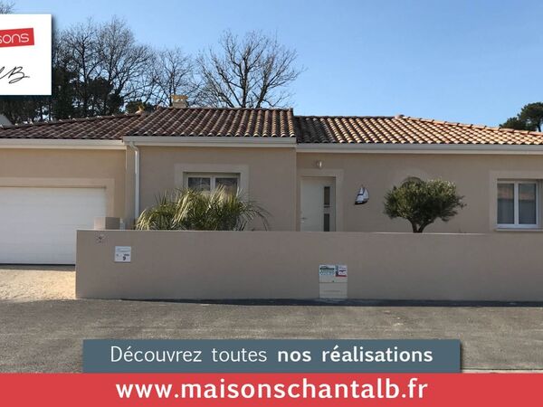 Maison 88&nbsp;m² à construire Étaules (17750)