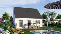 Maison 82,76 m² à construire Cardonville (14230)