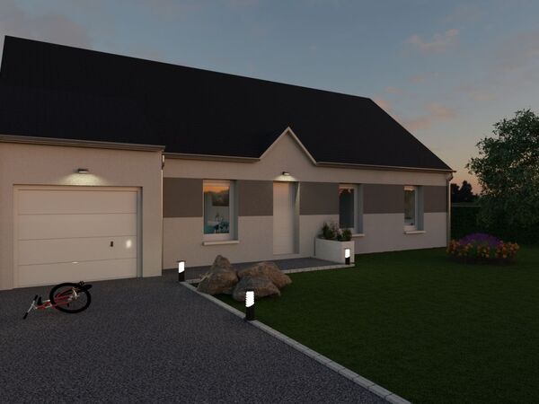 Maison 93&nbsp;m² à construire La Ferté-Bernard (72400)