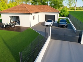 Maison à construire à Saint-André-le-Gaz (38490)