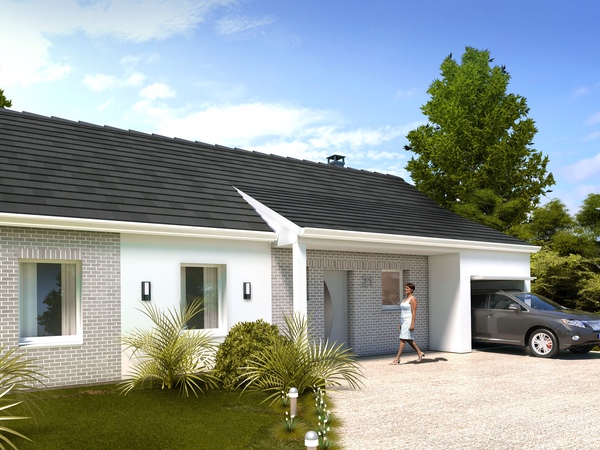 Maison 96&nbsp;m² à construire Ailly-le-Haut-Clocher (80690)