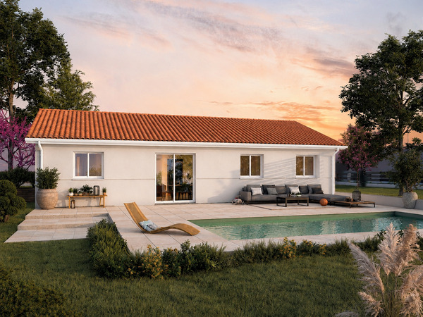 Maison 90&nbsp;m² à construire Biscarrosse (40600)