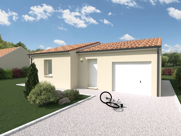 Maison 62&nbsp;m² à construire Biard (86580)
